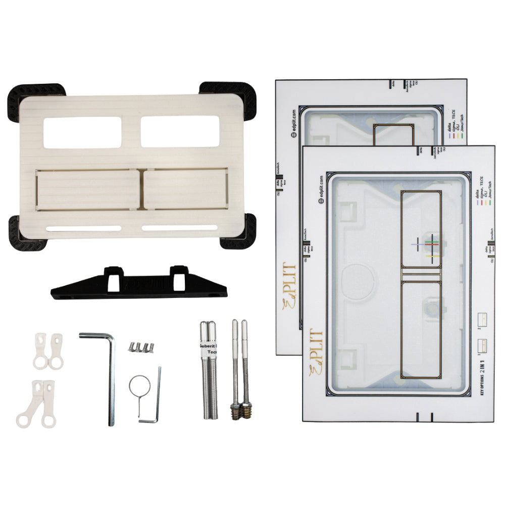 Minimalist bathroom with concealed toilet flush system M2 in tiled wall