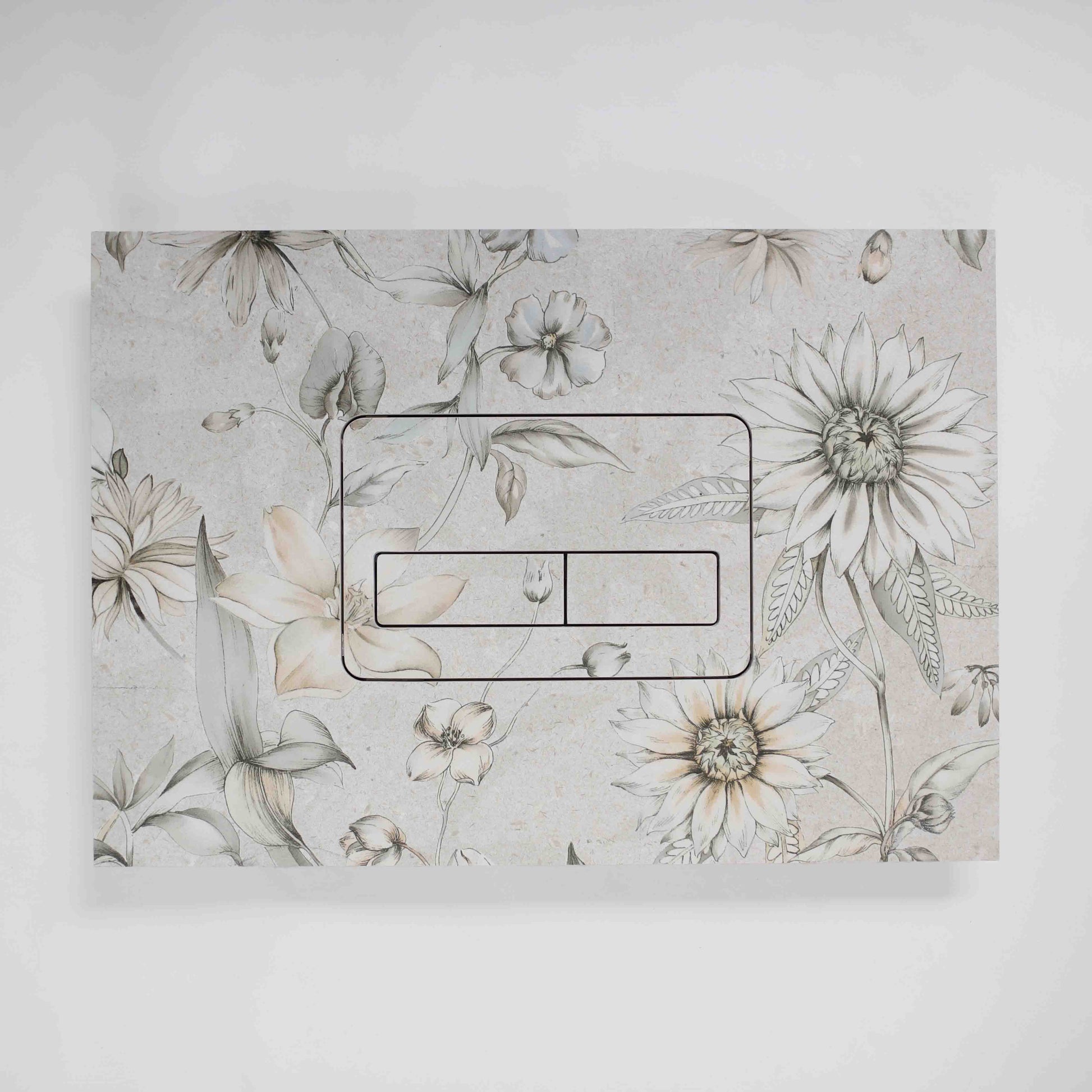 Concealed flush system Edplit M2 — tile-integrated design for minimalist look