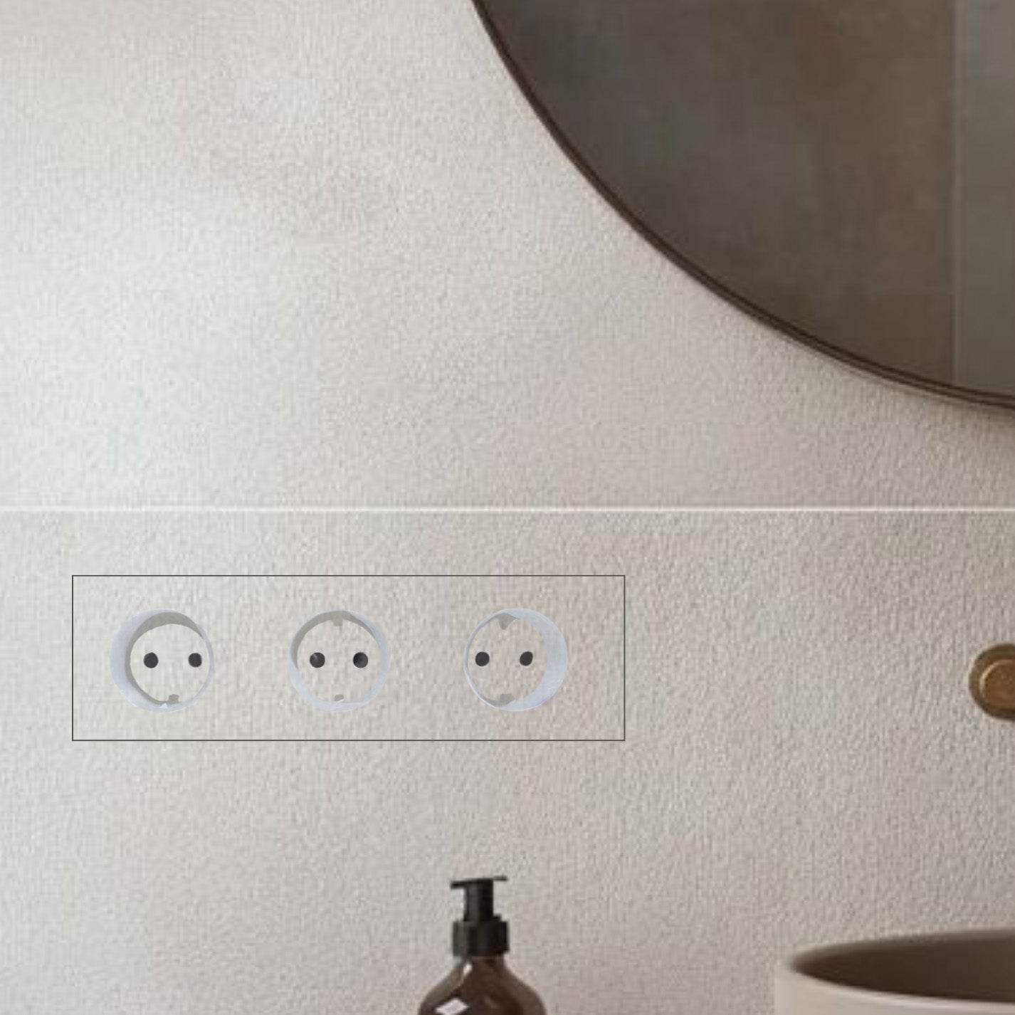 Interior design with EDPLIT invisible socket outlet – elegant seamless finish