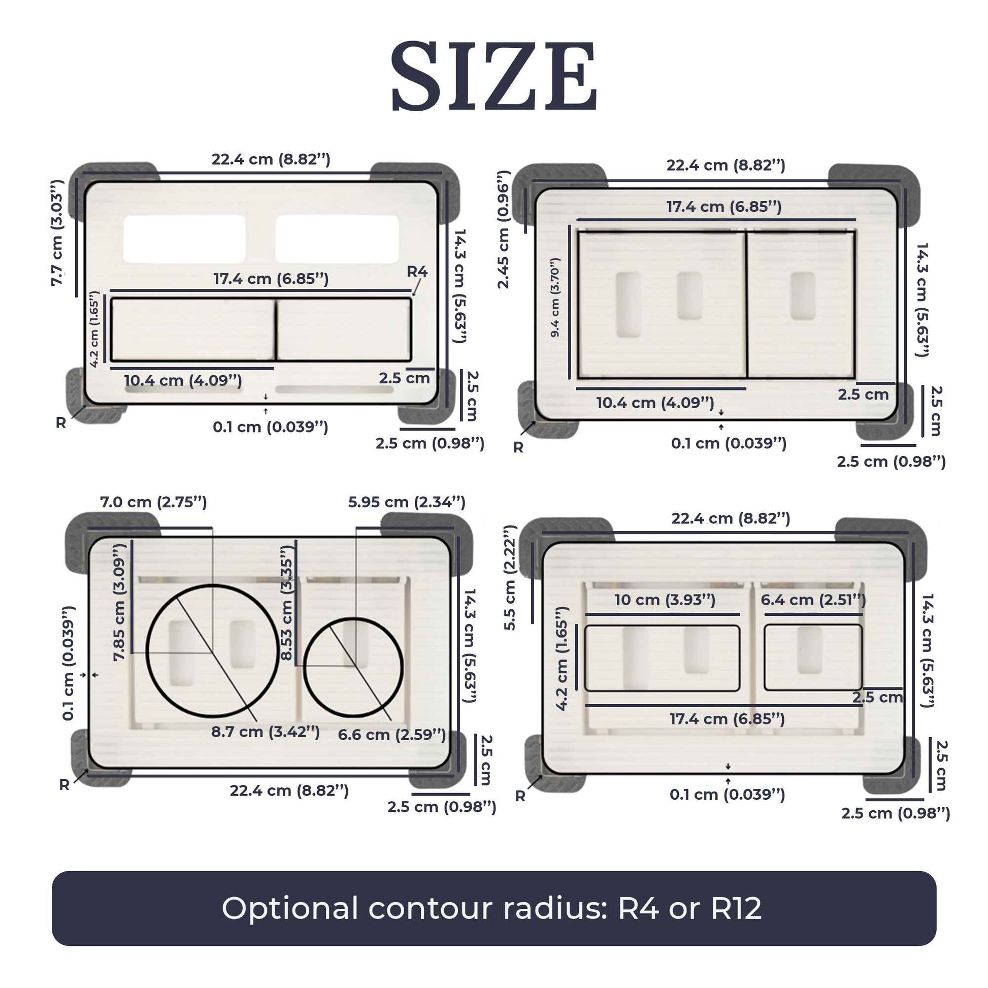 Installation template for hidden toilet flush button system, guide for easy concealed flush setup.