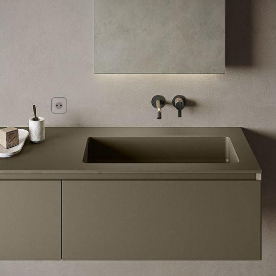 Wall mounted EDPLIT invisible socket outlet for contemporary interior design