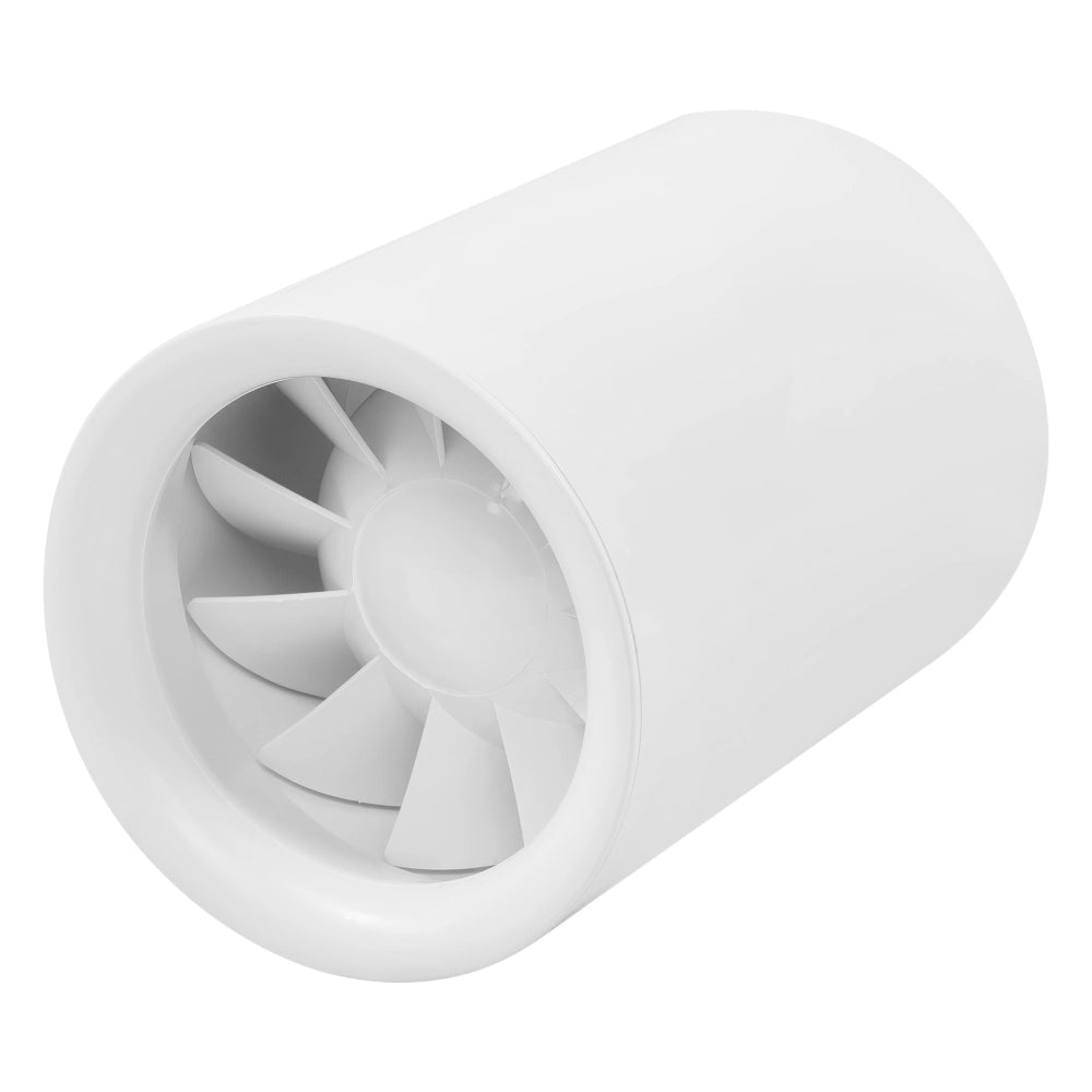 Edplit QuietLine duct exhaust fan vent 100 mm – whisper-quiet, energy-saving bathroom ventilation with IPX4.