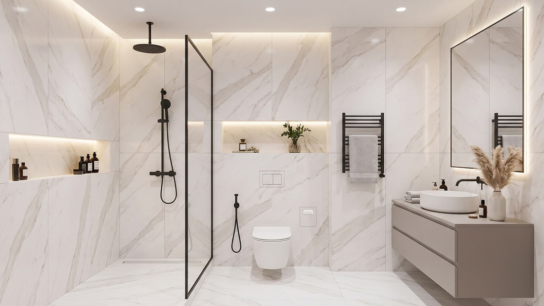 Edplit Tileable Flush Buttons: Compatible with the Leading Concealed Toilet Systems