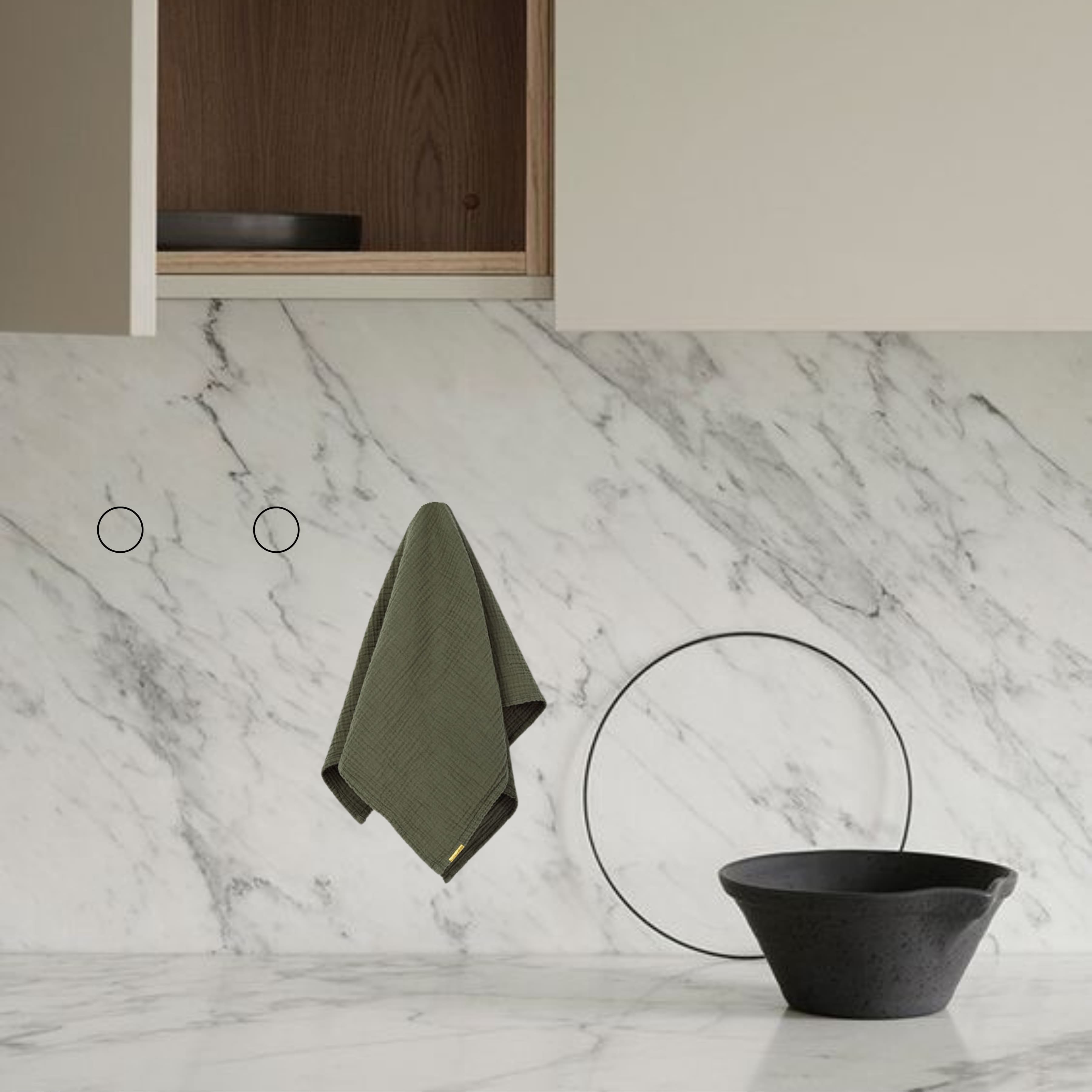 hidden towel holders by EDPLIT - minimalistic design for bathroom