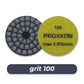 Diamond sanding/polishing pads ∅ 50 mm, grit 50/100/200/400 - 3 pcs