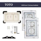 Hidden Toilet Flush Button M1 Edplit  - Compatible with Geberit, AlcaPlast, TECE, JomoTech, OLI, Viega, TOTO