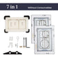 Hidden Toilet Flush Button M1 Edplit  - Compatible with Geberit, AlcaPlast, TECE, JomoTech, OLI, Viega, TOTO