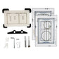 Hidden Toilet Flush Button M1 Edplit  - Сompatible with Geberit, TECE, JomoTech, OLI, Viega