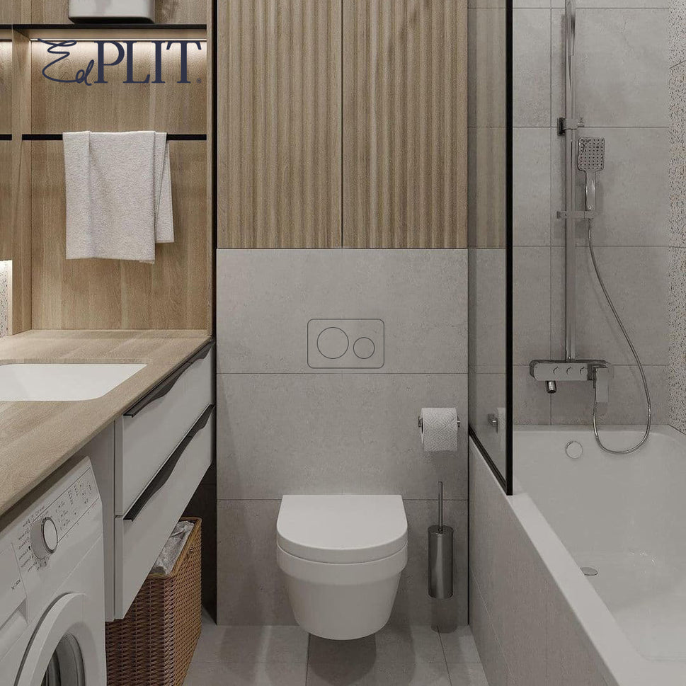 Hidden Flush Button Edplit Invisi Tile Touch