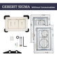 Hidden Toilet Flush Button M1 Edplit  - Compatible with Geberit, AlcaPlast, TECE, JomoTech, OLI, Viega, TOTO