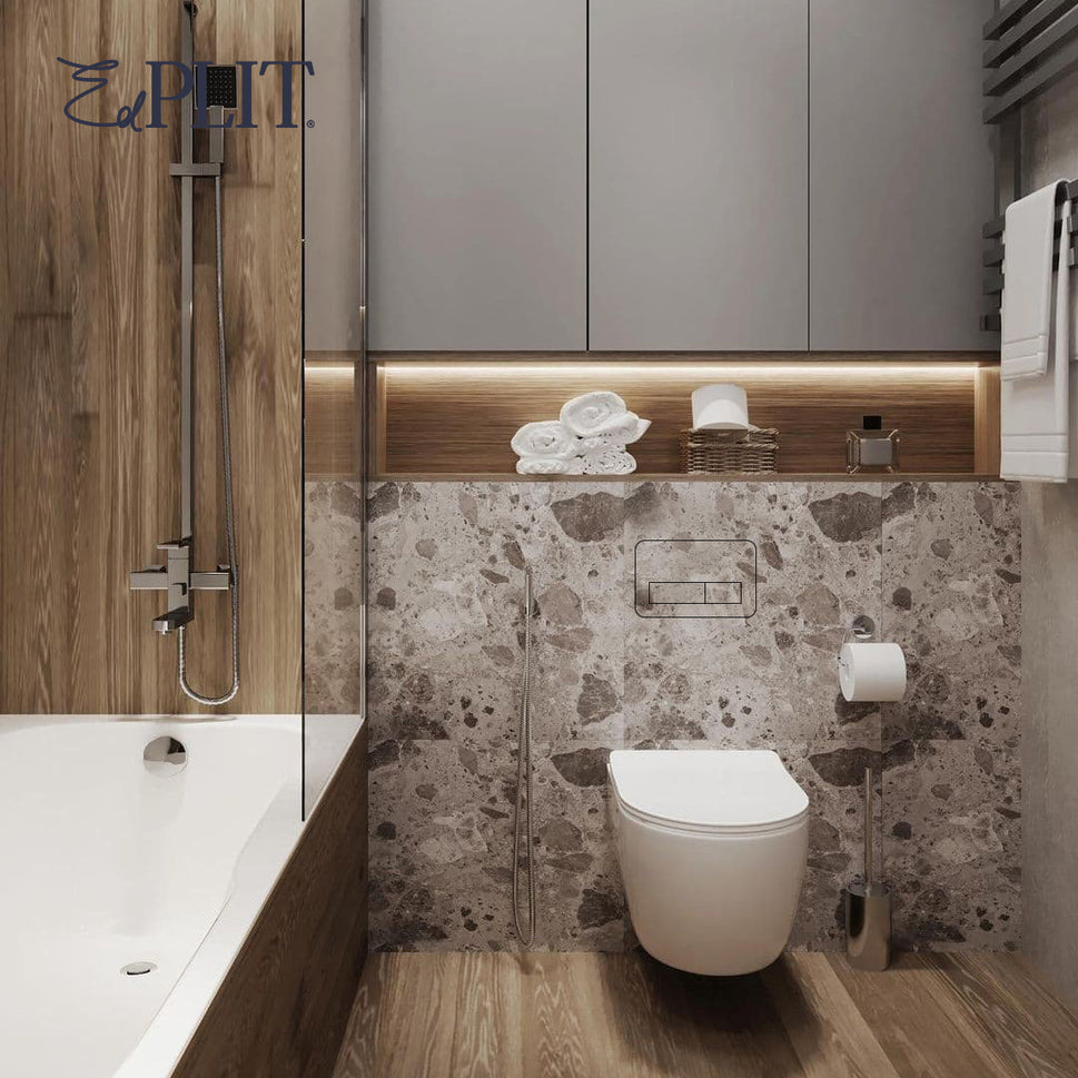 Hidden Flush Button Edplit Invisi Tile Touch