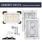 Hidden Toilet Flush Button M1 Edplit  - Compatible with Geberit, AlcaPlast, TECE, JomoTech, OLI, Viega, TOTO