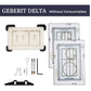 Hidden Toilet Flush Button M1 Edplit  - Compatible with Geberit, AlcaPlast, TECE, JomoTech, OLI, Viega, TOTO