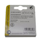 Back of PROXXON diamond sanding and polishing pad 50 mm packaging with product specifications