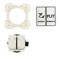 Edplit hidden wall push button for seamless tile installation