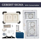 Hidden Toilet Flush Button M1 Edplit  - Compatible with Geberit, AlcaPlast, TECE, JomoTech, OLI, Viega, TOTO