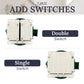 Hidden Power Outlet & Switch System Edplit - Type F Schuko Socket