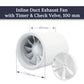 Inline Duct Exhaust Fan 100/125/150 mm