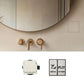 Close-up of EDPLIT Invisible Push Switch activated by tile touch, part of the Invisible Socket Outlet system.