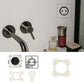 Tile-integrated invisible socket outlet EDPLIT single module with hidden installation. 