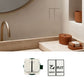 Flush-mounted electrical outlets and push switches by EDPLIT for minimalist interiors.
