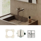 Invisible push switch with durable construction for modern homes