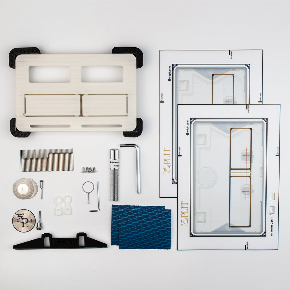 Hidden flush button Edplit Invisi Tile Touch M2