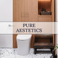 Hidden flush button M2 PRO - Сompatible with Geberit, AlcaPlast, TECE, Viega, VitrA, JomoTech, Cersanit, TOTO