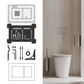 Hidden Flush Button EDPLIT M5 (Without Consumables) – Compatible with Geberit, AlcaPlast, TECE, Viega, VitrA, JomoTech, Cersanit, TOTO, OLI