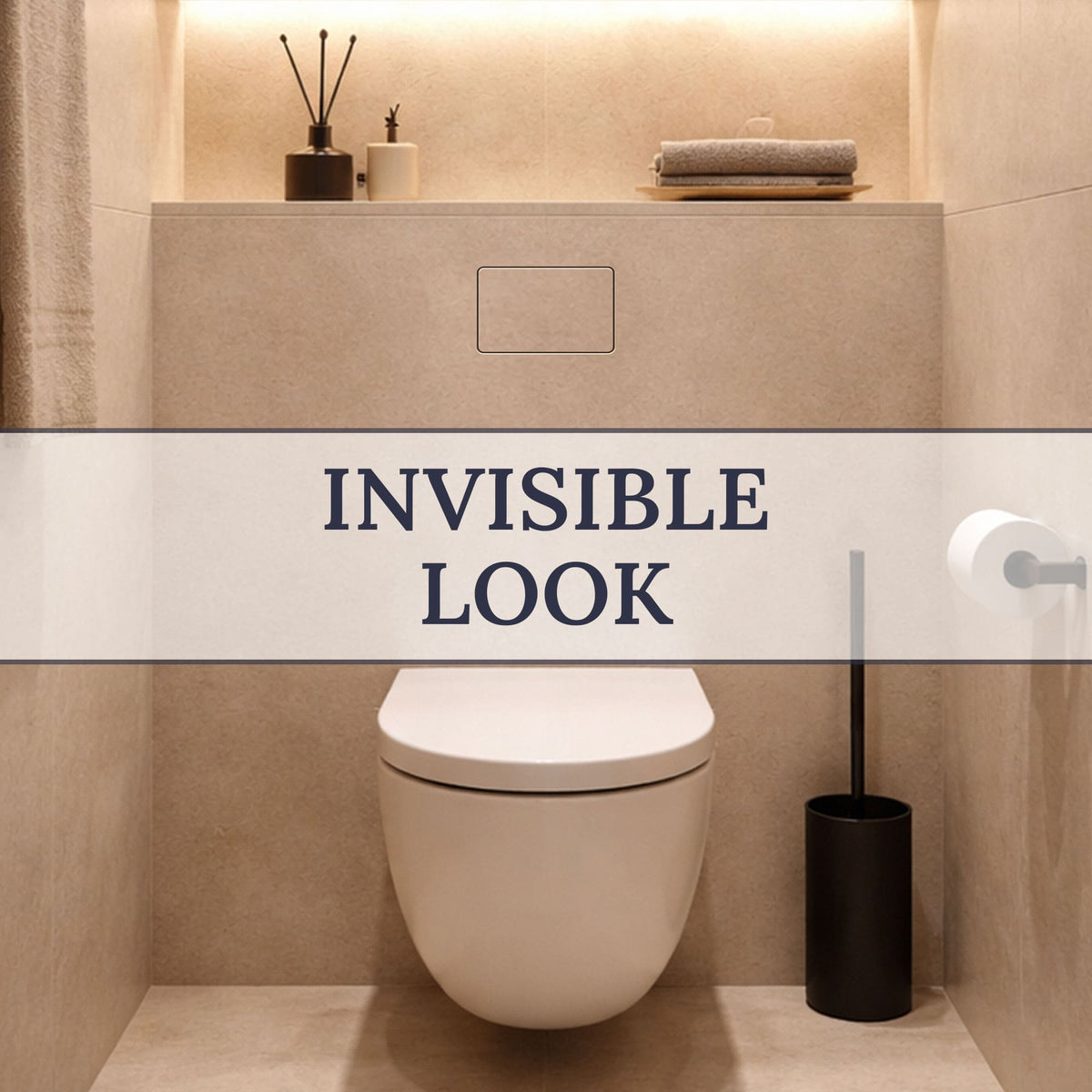 Ftameless Button Frameless Hidden Flush Button M4 for Tiled Walls | Edplit