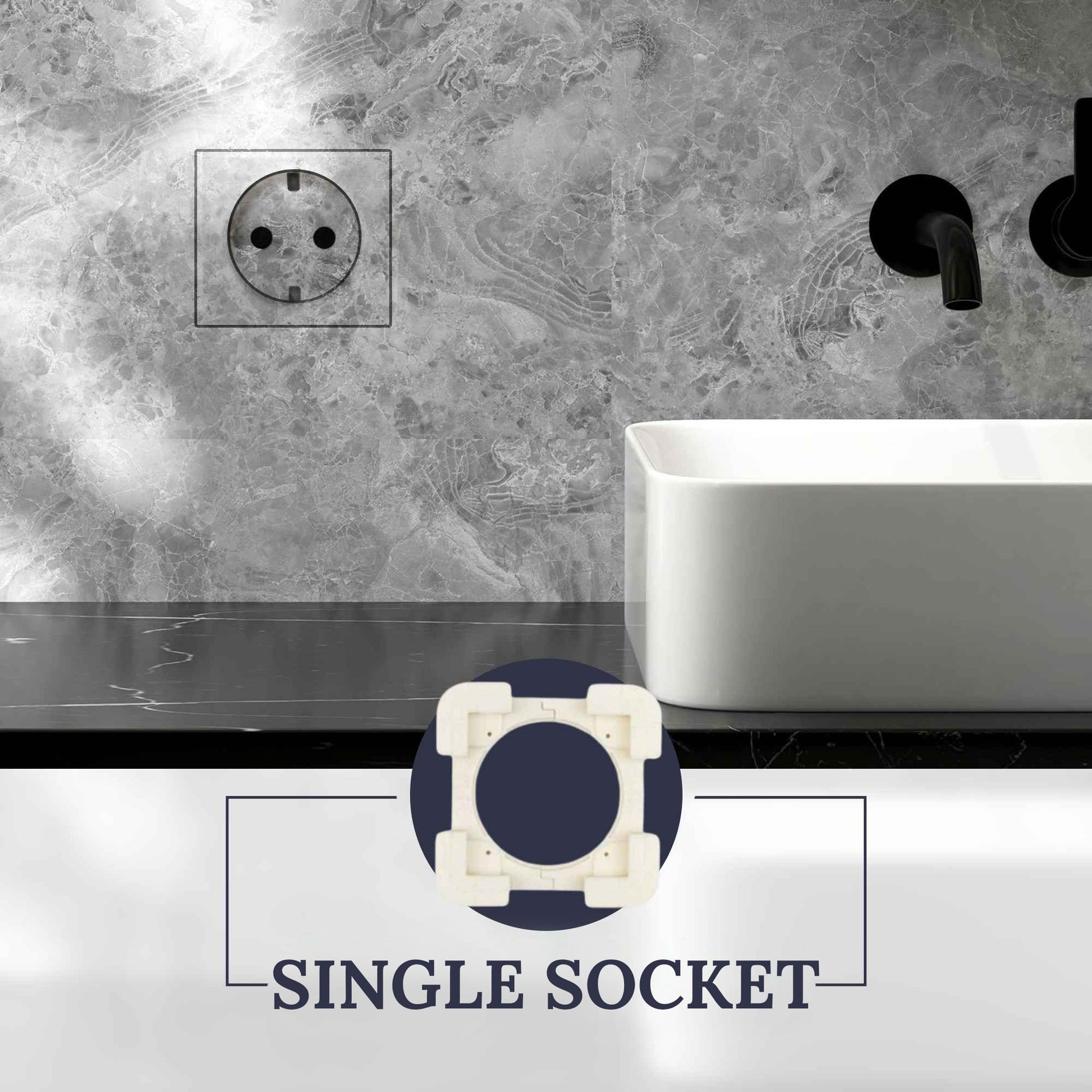 Edplit hidden Outlet | Innovative concealed flush-mounted sockets