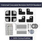 Hidden Access Hatch Mounting System Edplit – for Panels up to 400×500 mm