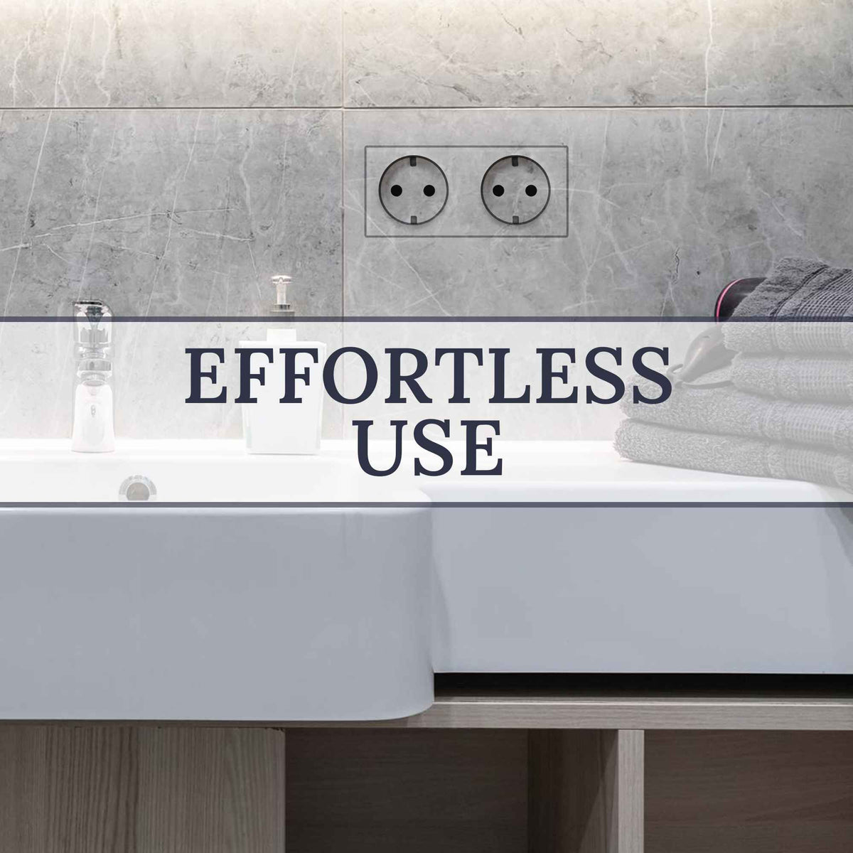 Invusibal Outlets Invisible Socket Outlet for Tiled Walls | Edplit