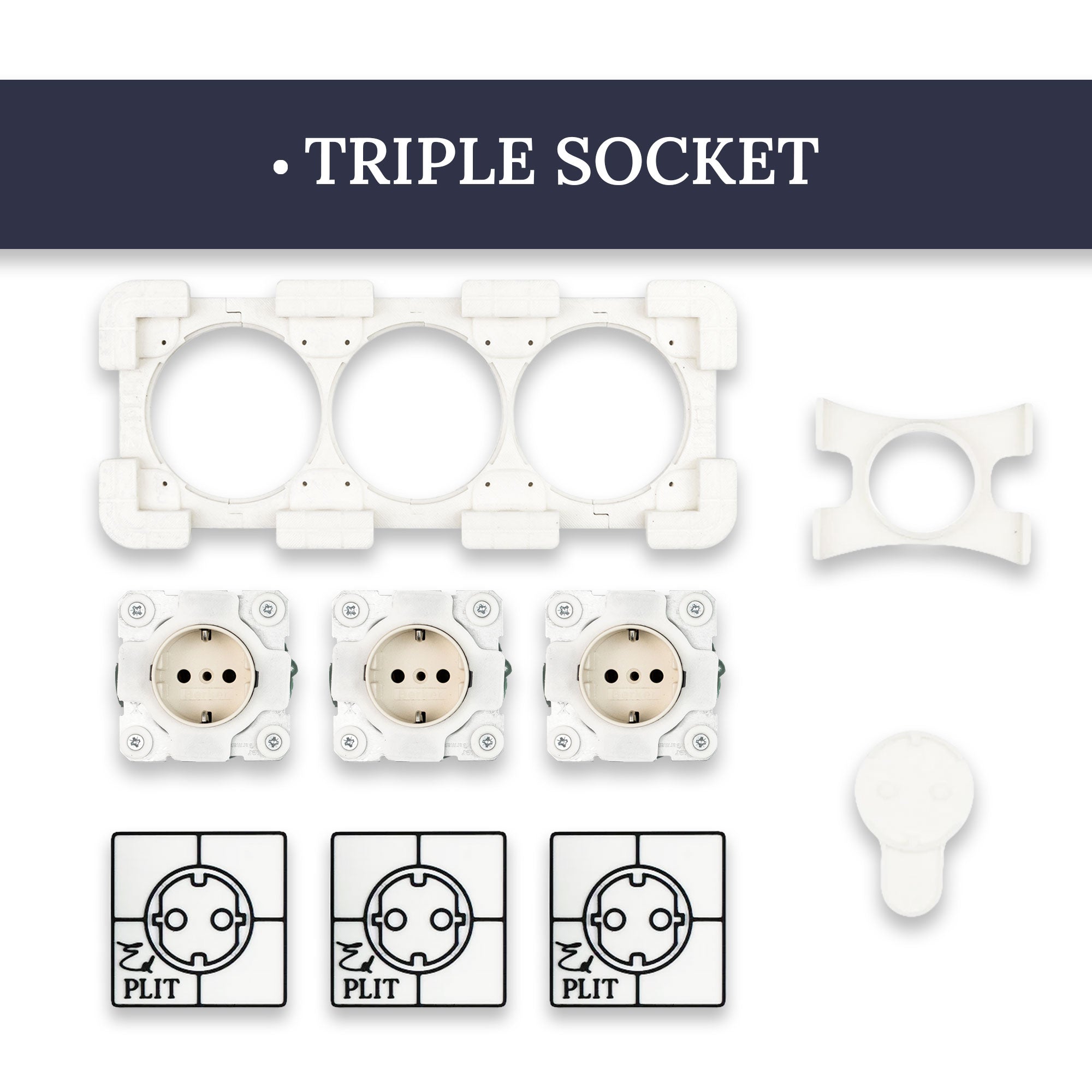 Edplit hidden Outlet | Innovative concealed flush-mounted sockets