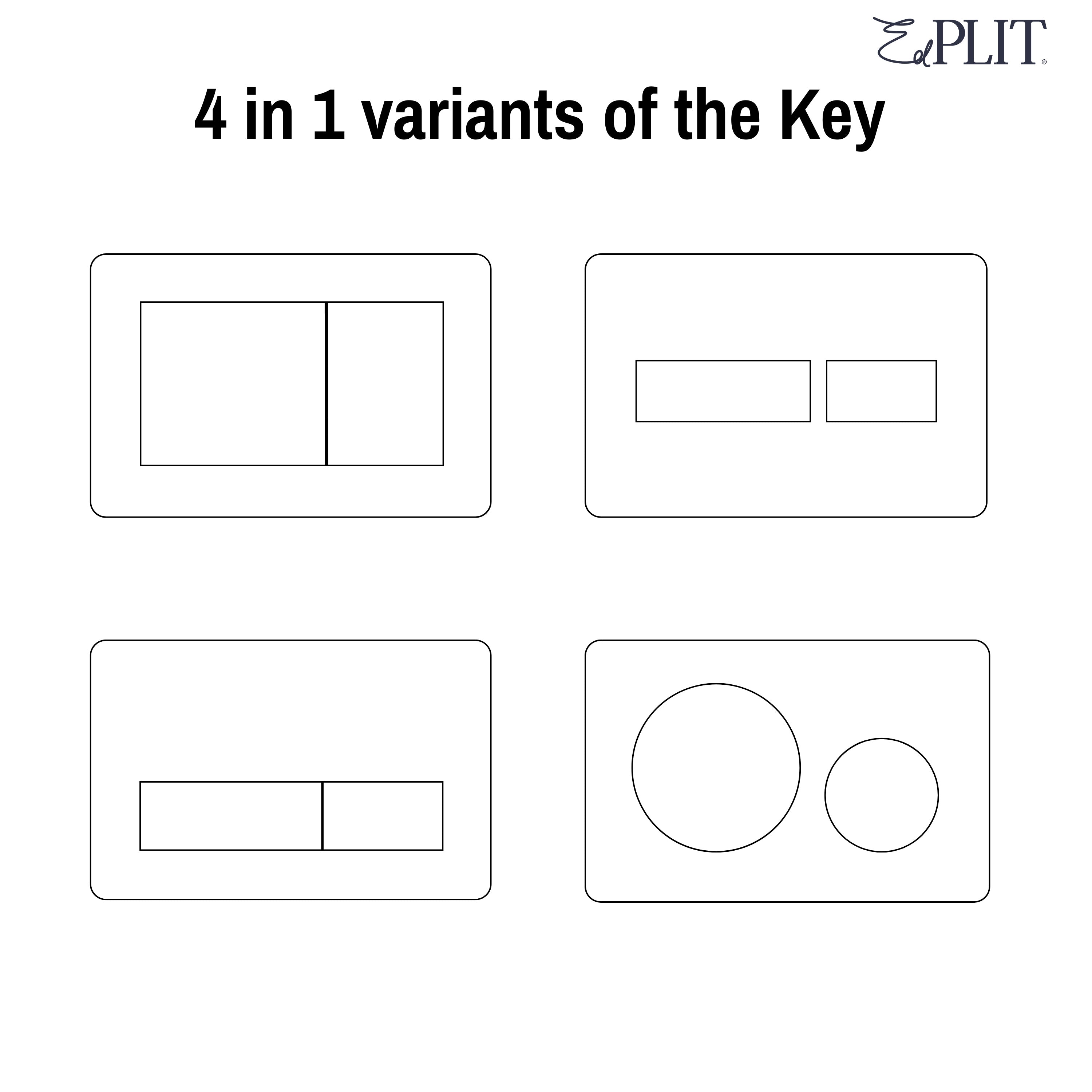 Hidden Flush Button Edplit Invisi Tile Touch – EdPlit