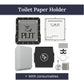 Concealed Toilet Paper Holder (Tile-Integrated) Edplit