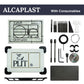 EDPLIT M1 flush plate kit for AlcaPlast with consumables