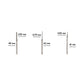 Complete tile cutting tools for concealed flush button installation