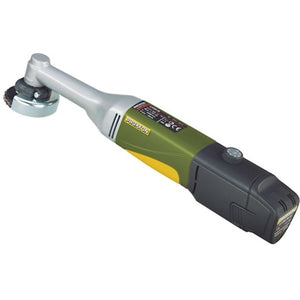 Proxxon cordless long-neck angle grinder LHW/A with precision cutting disc