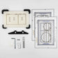 Hidden Toilet Flush Button M1 Edplit  - Сompatible with Geberit, TECE, JomoTech, OLI, Viega