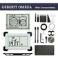 EDPLIT M1 flush plate kit for Geberit Omega with consumables