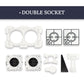 Hidden Power Outlet System Edplit - Type F Schuko Socket