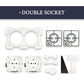 Hidden Power Outlet System Edplit - Type F Schuko Socket