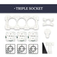 Hidden Power Outlet System Edplit - Type F Schuko Socket