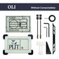 EDPLIT M1 flush plate kit for OLI without consumables