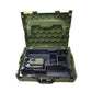 Proxxon Basic Set LBX/A carrying case with custom insert for charger, batteries and accessories