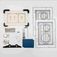 Hidden Toilet Flush Button M1 Edplit  - Сompatible with Geberit, TECE, JomoTech, OLI, Viega